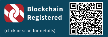 QrCode for Blockchain Registration Graphic