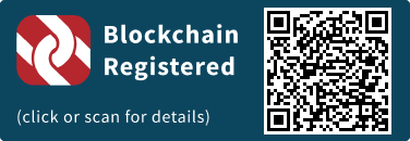 QrCode for Blockchain Registration Graphic