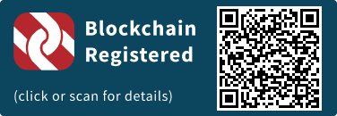 QrCode for Blockchain Registration Graphic