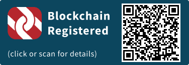 QrCode for Blockchain Registration Graphic