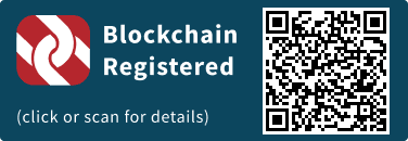 QrCode for Blockchain Registration Graphic