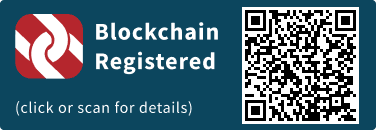 QrCode for Blockchain Registration Graphic