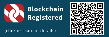 QrCode for Blockchain Registration Graphic
