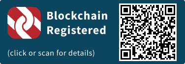 QrCode for Blockchain Registration Graphic