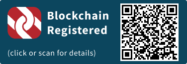 QrCode for Blockchain Registration Graphic