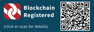 QrCode for Blockchain Registration Graphic