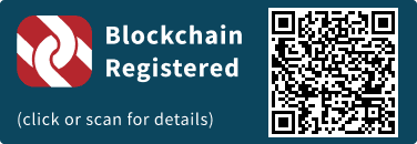 QrCode for Blockchain Registration Graphic
