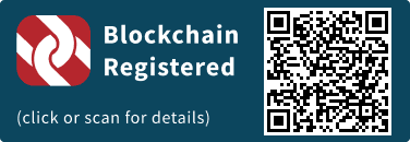 QrCode for Blockchain Registration Graphic