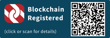 QrCode for Blockchain Registration Graphic