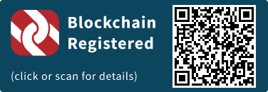 QrCode for Blockchain Registration Graphic