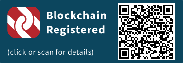 QrCode for Blockchain Registration Graphic