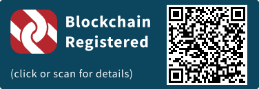 QrCode for Blockchain Registration Graphic