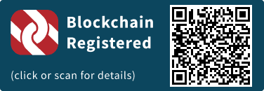 QrCode for Blockchain Registration Graphic