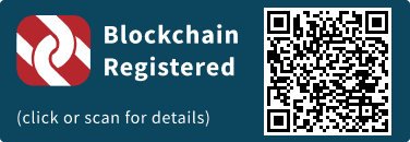 QrCode for Blockchain Registration Graphic