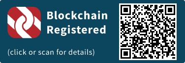 QrCode for Blockchain Registration Graphic