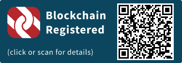 QrCode for Blockchain Registration Graphic