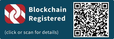 QrCode for Blockchain Registration Graphic