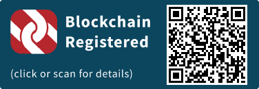 QrCode for Blockchain Registration Graphic