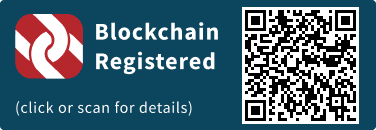 QrCode for Blockchain Registration Graphic