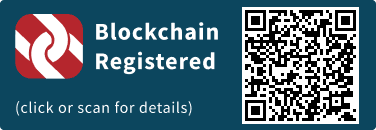 QrCode for Blockchain Registration Graphic