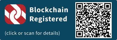 QrCode for Blockchain Registration Graphic