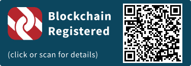 QrCode for Blockchain Registration Graphic