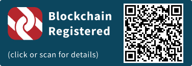 QrCode for Blockchain Registration Graphic