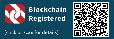QrCode for Blockchain Registration Graphic