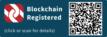 QrCode for Blockchain Registration Graphic