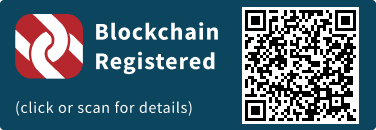 QrCode for Blockchain Registration Graphic