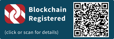 QrCode for Blockchain Registration Graphic