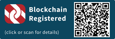 QrCode for Blockchain Registration Graphic