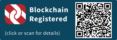 QrCode for Blockchain Registration Graphic