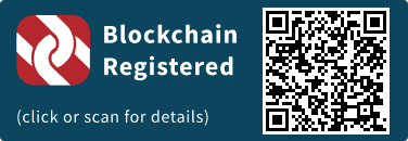 QrCode for Blockchain Registration Graphic