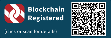 QrCode for Blockchain Registration Graphic