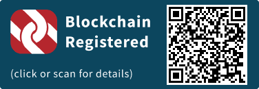 QrCode for Blockchain Registration Graphic