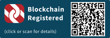 QrCode for Blockchain Registration Graphic