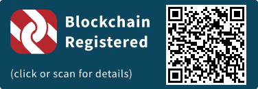 QrCode for Blockchain Registration Graphic