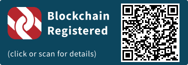 QrCode for Blockchain Registration Graphic