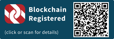 QrCode for Blockchain Registration Graphic