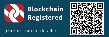 QrCode for Blockchain Registration Graphic