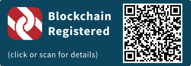 QrCode for Blockchain Registration Graphic