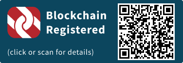 QrCode for Blockchain Registration Graphic