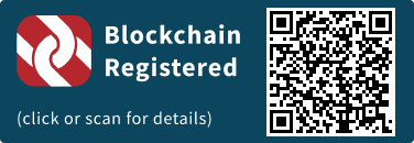 QrCode for Blockchain Registration Graphic
