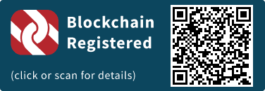 QrCode for Blockchain Registration Graphic