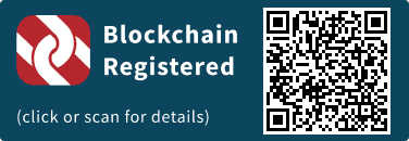 QrCode for Blockchain Registration Graphic