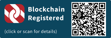 QrCode for Blockchain Registration Graphic