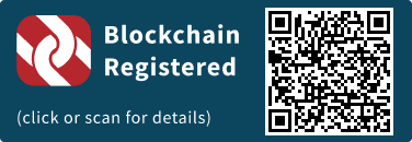 QrCode for Blockchain Registration Graphic