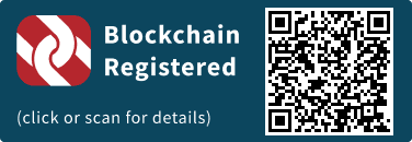 QrCode for Blockchain Registration Graphic