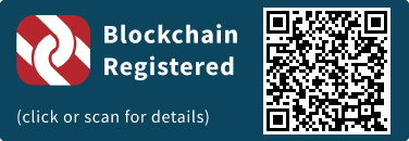 QrCode for Blockchain Registration Graphic